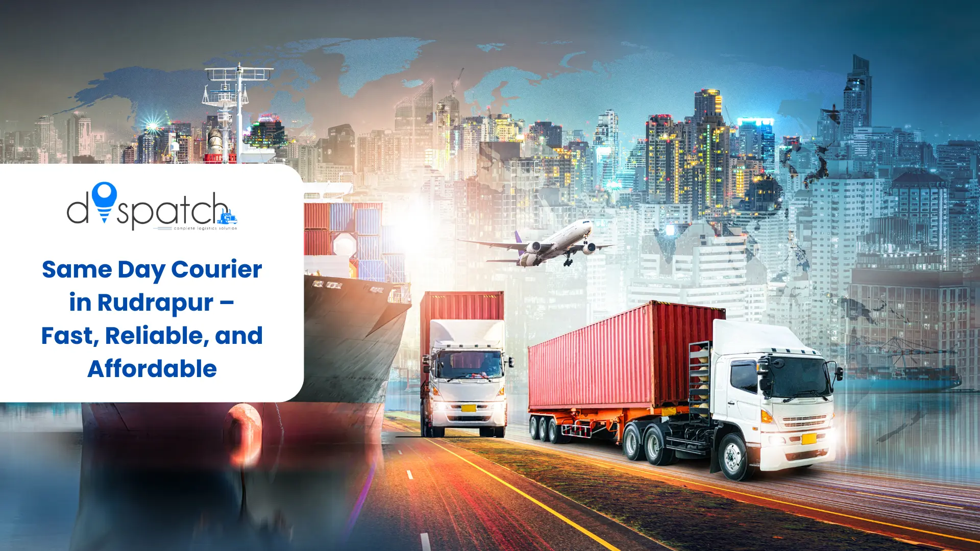 Same Day Courier in Rudrapur – Fast, Reliable, and Affordable